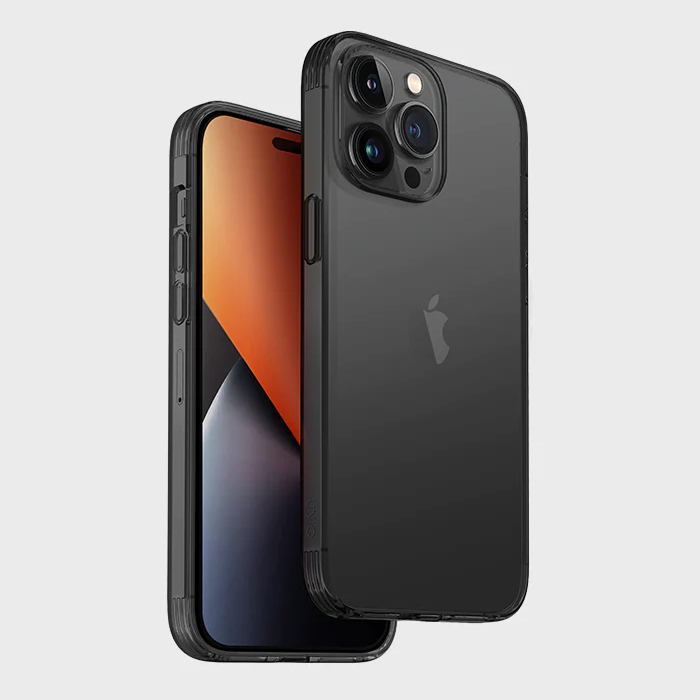 Case UNIQ Air Fender For IPhone 14 Pro Max - Smoke