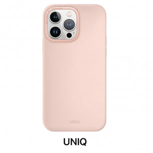 Case UNIQ Lino For IPhone 14 Pro - Pink