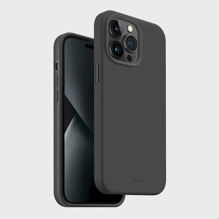 Case UNIQ Lino Hue Magclick Charging For IPhone 14 Pro Max - Grey
