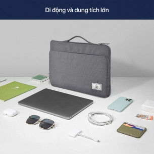 Túi chống sốc Wiwu Ora Laptop Sleeve cho Macbook Pro 14" Túi chống sốc Wiwu Ora Laptop Sleeve cho Macbook Pro 14"