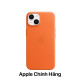 Apple Leather Case with MagSafe for iPhone 14 - Orange
