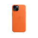 Apple Leather Case with MagSafe for iPhone 14 - Orange