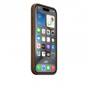 Apple FineWoven Case With Magsafe For iPhone 15 Pro - Taupe Apple FineWoven Case With Magsafe For iPhone 15 Pro - Taupe