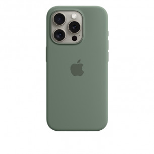 Apple Silicon Case with MagSafe for iPhone 15 Pro - Cypress
