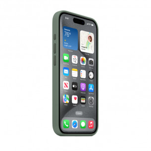 Apple Silicon Case with MagSafe for iPhone 15 Pro - Cypress