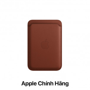 iPhone Leather Wallet with MagSafe - Umber