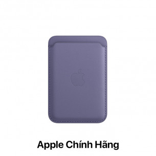 iPhone Leather Wallet with MagSafe - Wisteria