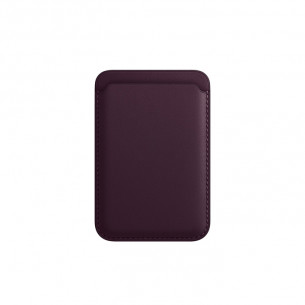 iPhone Leather Wallet with MagSafe - Purple Cherry iPhone Leather Wallet with MagSafe - Purple Cherry