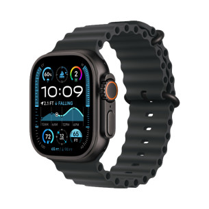 Apple Watch Ultra 2 GPS + Cellular 49MM Black Titanium - Black Ocean Band 