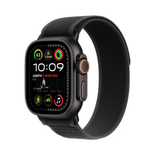 Apple Watch Ultra 2 GPS + Cellular 49MM Black Titanium - Black Trail Loop