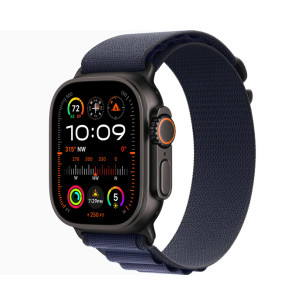 Apple Watch Ultra 2 GPS + Cellular 49MM Black Titanium - Navy AlPine Loop 
