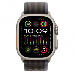 Apple Watch Ultra 2 GPS + Cellular 49MM Titanium - Blue/Black Trail Loop Apple Watch Ultra 2 GPS + Cellular 49MM Titanium - Blue/Black Trail Loop
