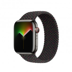 Black Unity Braided Solo Loop