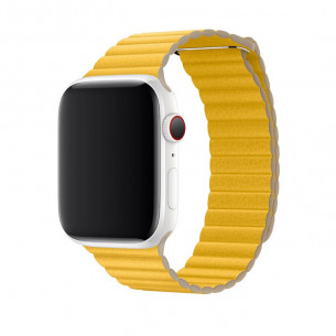 Meyer Lemon Leather Loop Meyer Lemon Leather Loop