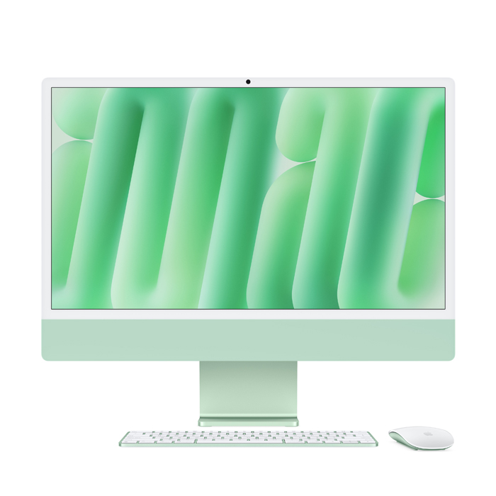 iMac 4.5k 24 -inch  2024 - M4/8CPU/8GPU/16GB/256GB - Green
