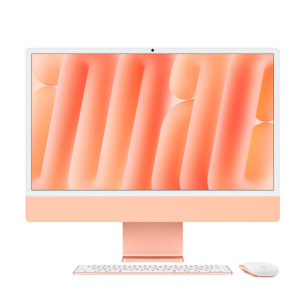 iMac 4.5k 24 -inch  2024 - M4/8CPU/8GPU/16GB/256GB - Orange