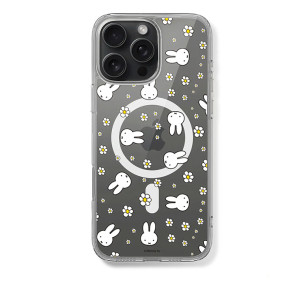Case Mipow - Premium Magsafe For iPhone 6.3 inch 2024 Miffy - Flowers