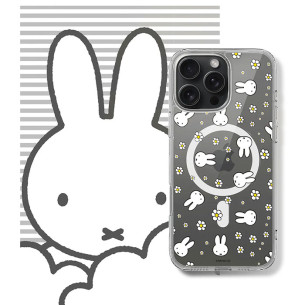 Case Mipow - Premium Magsafe For iPhone 6.3 inch 2024 Miffy - Flowers