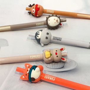 Bút Bi Forest Christmas - Click Gel Ink Pen (1 Cây) Bút Bi Forest Christmas - Click Gel Ink Pen (1 Cây)