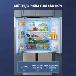 Máy khử mùi tiệt trùng tủ lạnh EraClean CW-BS01