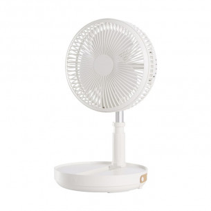 Quạt không dây gấp gọn Xiaomi Youpin Folding Storage Fan Millet 3.600mAh - White
