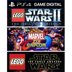 Lego Star Wars + Marvel Vs Capcom Infinite