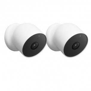Google Nest Cam Outdoor or Indoor (Battery) - 2 Pack