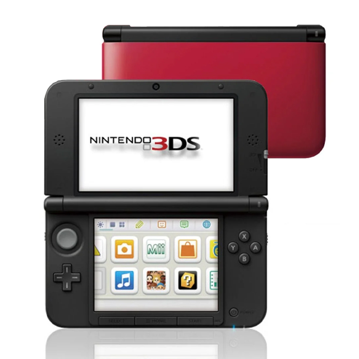Nintendo 3DS LL - Red Black Cũ