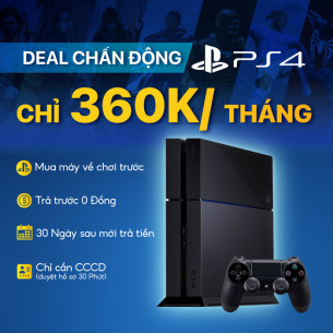 PlayStation 4 500GB Hack Cài Game Ổ Cứng