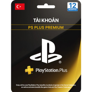 Tài Khoản PS Plus Premium - Turkey - 12 Tháng