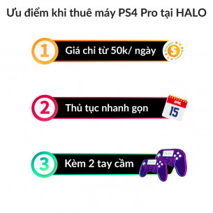 Cho thuê PlayStation 4 Pro 1TB