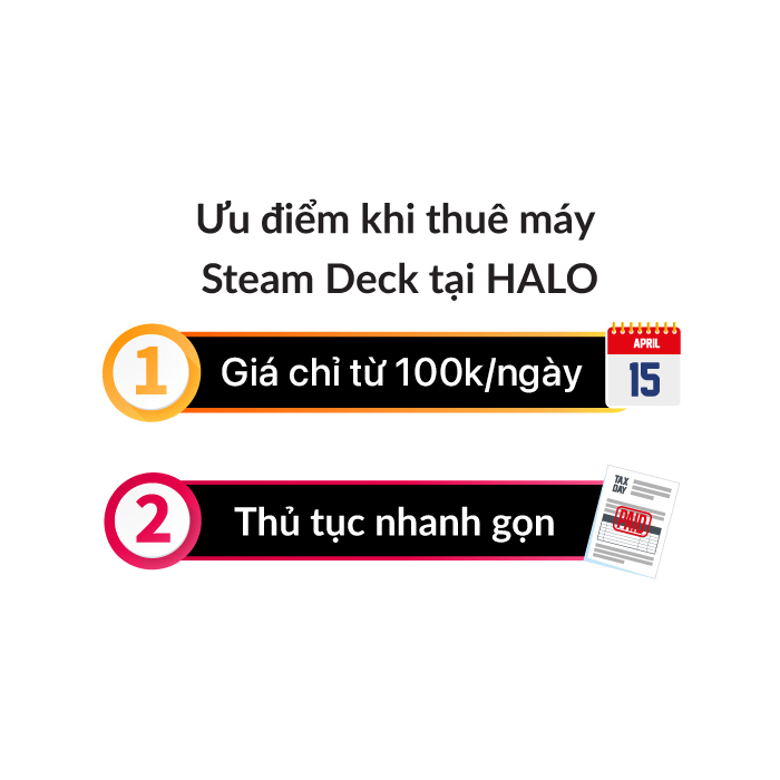 Cho thuê Steam Deck