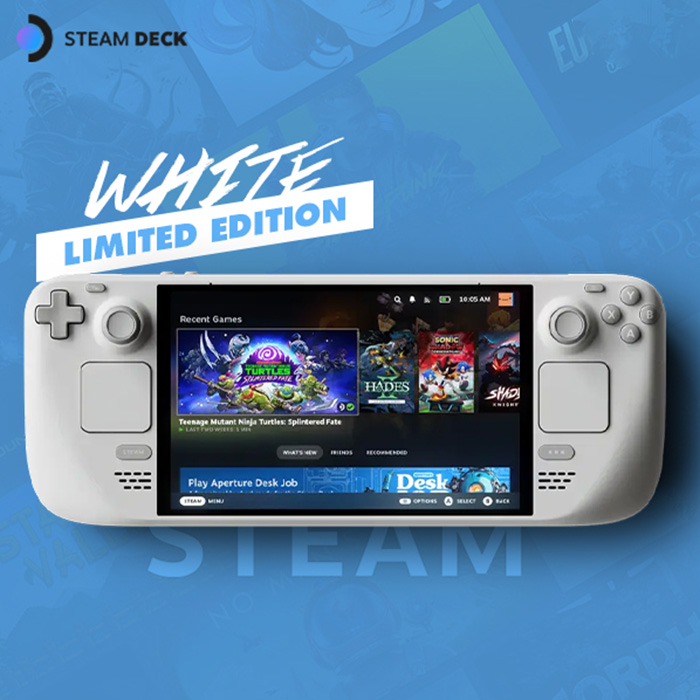 Steam Deck OLED 1TB (NVMe SSD) - White Edition - BH 3 Tháng