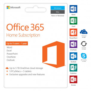 Microsoft Office 365 Home - 1 Năm