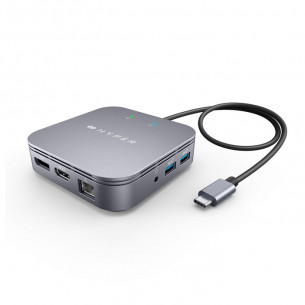 Hub Di Động Đa Cổng Hyper - HyperDrive Thunderbolt 3 Dock - HDTB3TD