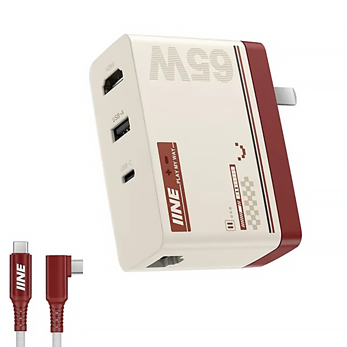 Bộ Chuyển Đổi Đa Chức Năng IINE Charging Dock 65W With Ethernet