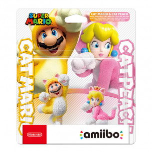 Amiibo Super Mario - Cat Mario & Cat Peach Amiibo Super Mario - Cat Mario & Cat Peach