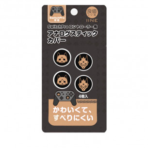 Pro Controller Analog Caps - Monster Hunter Rise Palamute/Palico Gray Pro Controller Analog Caps - Monster Hunter Rise Palamute/Palico Gray