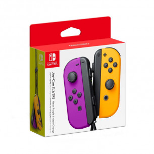Joy-Con Controllers - Neon Purple/Neon Orange Set