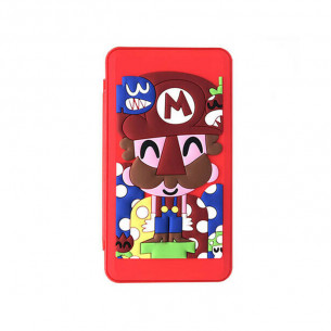 Nintendo Switch Game Card Portable Storage Box 24 Slots - Mario