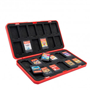 Nintendo Switch Game Card Portable Storage Box 24 Slots - Mario Nintendo Switch Game Card Portable Storage Box 24 Slots - Mario