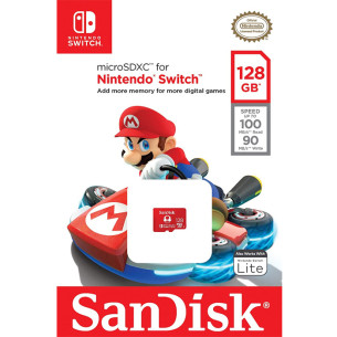 SanDisk Micro SD Card SDXC for Nintendo Switch/Switch Lite/Switch OLED - 128GB SanDisk Micro SD Card SDXC for Nintendo Switch/Switch Lite/Switch OLED - 128GB