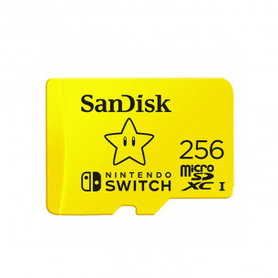 SanDisk Micro SD Card SDXC for Nintendo Switch/Switch Lite/Switch OLED - 256GB SanDisk Micro SD Card SDXC for Nintendo Switch/Switch Lite/Switch OLED - 256GB