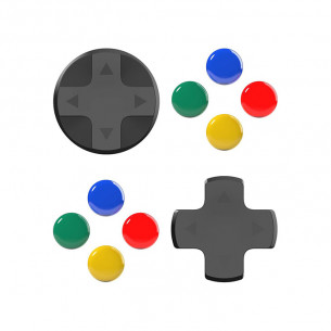 Skull & Co. D-Pad Button Cap Set for Nintendo Switch and Switch OLED Joy-Cons Skull & Co. D-Pad Button Cap Set for Nintendo Switch and Switch OLED Joy-Cons