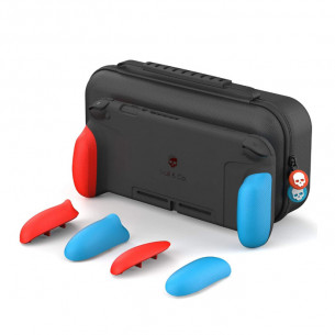 GripCase Set for Nintendo Switch - Neon Red & Blue