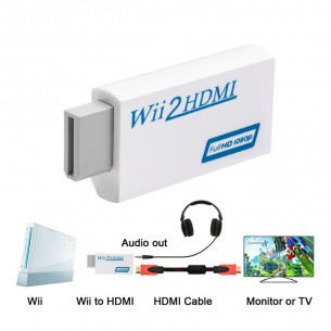 Adapter for Nintendo Wii to HDMI
