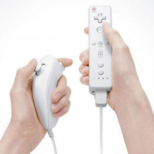 Nintendo Wii Remote + Nunchuck White