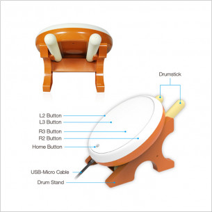 DOBE Taiko Drum for PS4