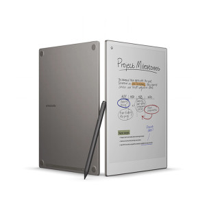 reMarkable - reMarkable Pro Paper Tablet With The Maker Plus Eraser + Book Folio Mosaic Weave Basalt