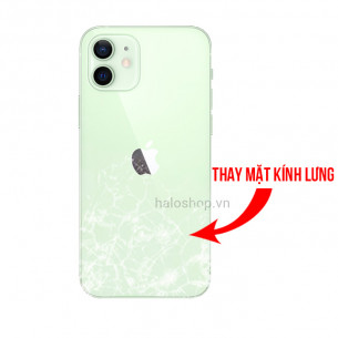iPhone 12 Mini Bể Mặt Kính Lưng, Thay Mặt Kính Lưng